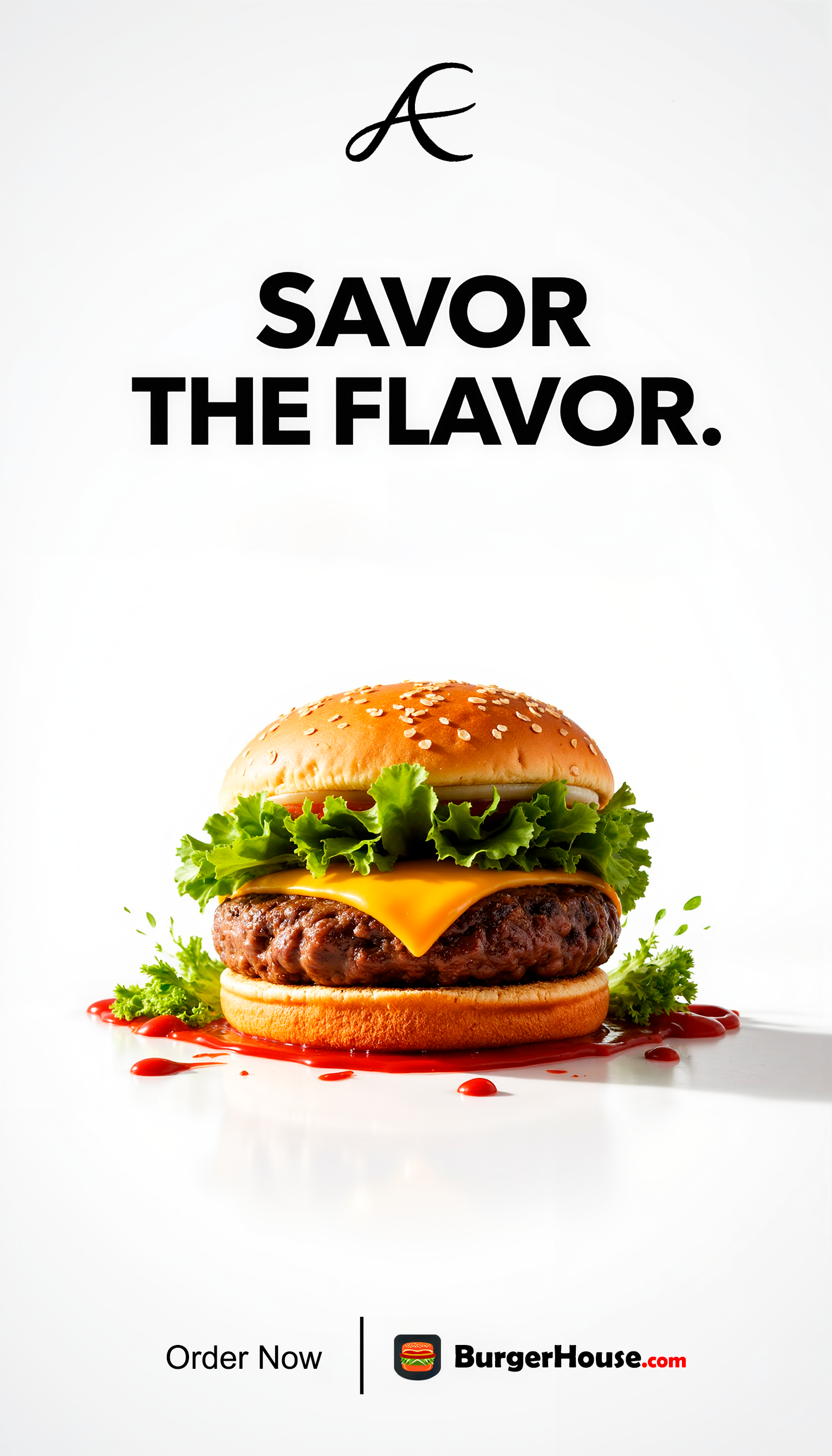 Burger Brand Advertisement 1